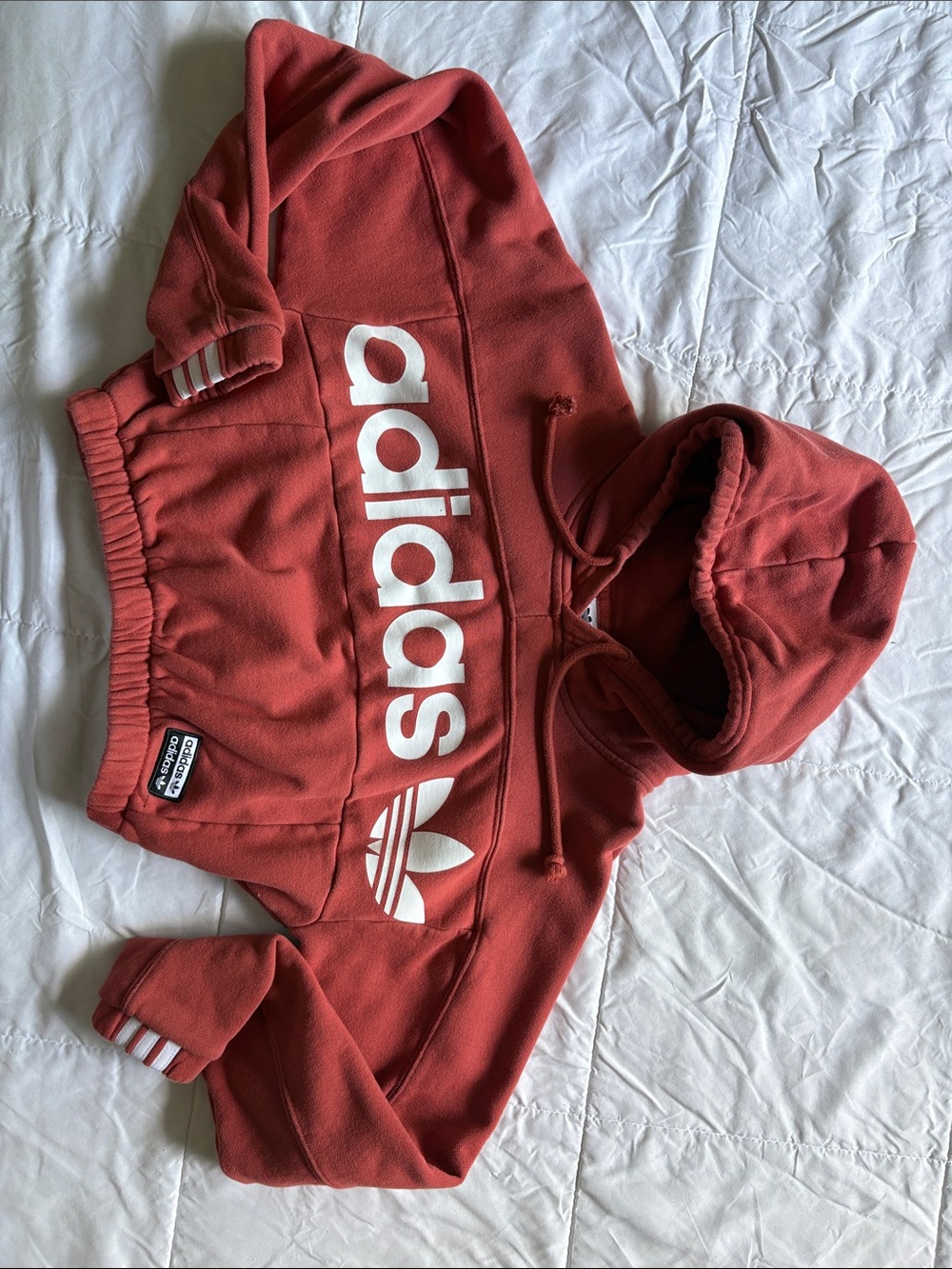 adidas Cropped Hoodie